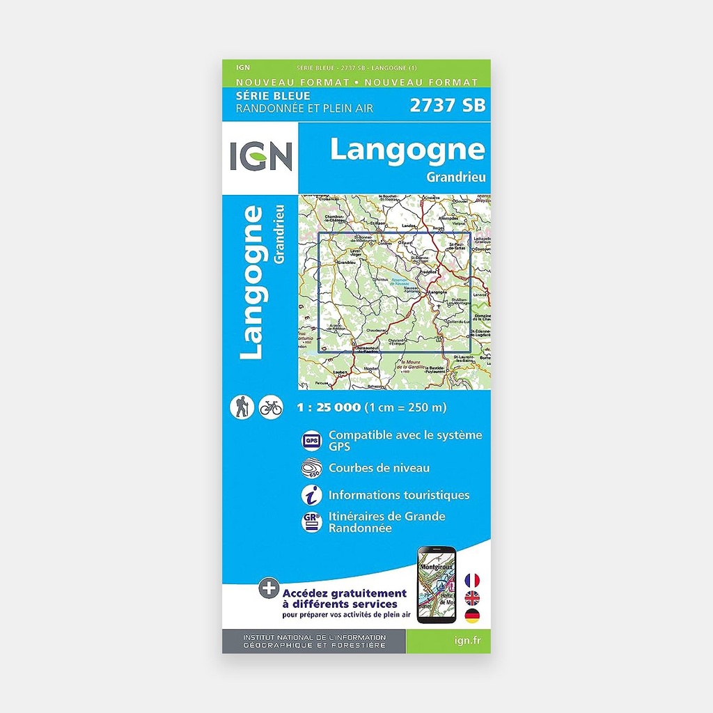 Langogne - Grandieu 1/25 2737SB (2019)