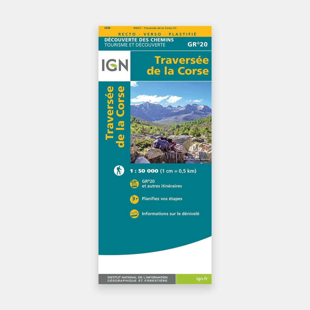 Traversée de la Corse - GR20 1/50 89027