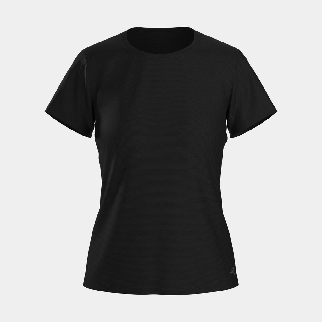 Taema Crew Short Sleeves T-Shirt Women Black Heather