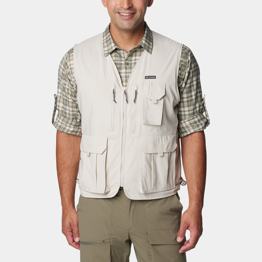 Silver Ridge Utility Vest Dark Stone
