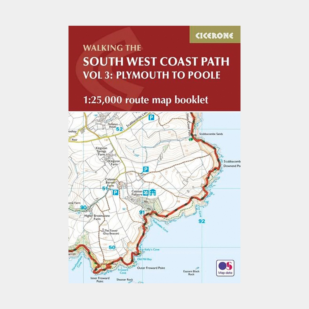 South West Coast Path Map Book - Vol 3