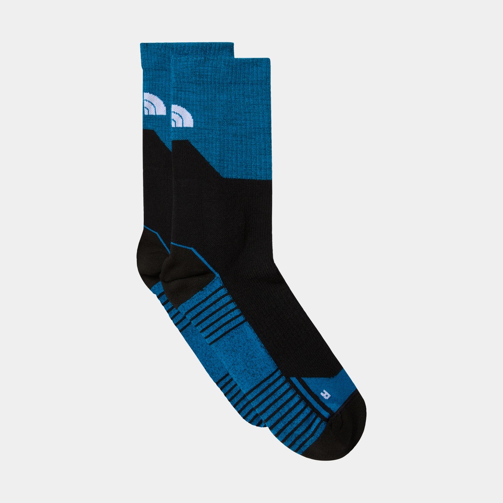 Hiking Crew Socks TNF Black / Adriatic Blue