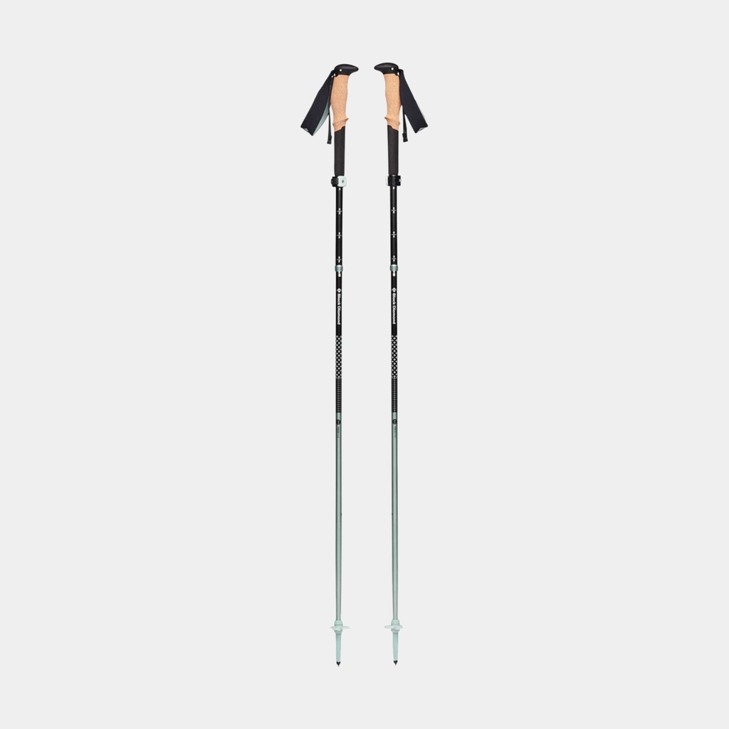 Pursuit FLZ Trekking Poles Black / Foam Green