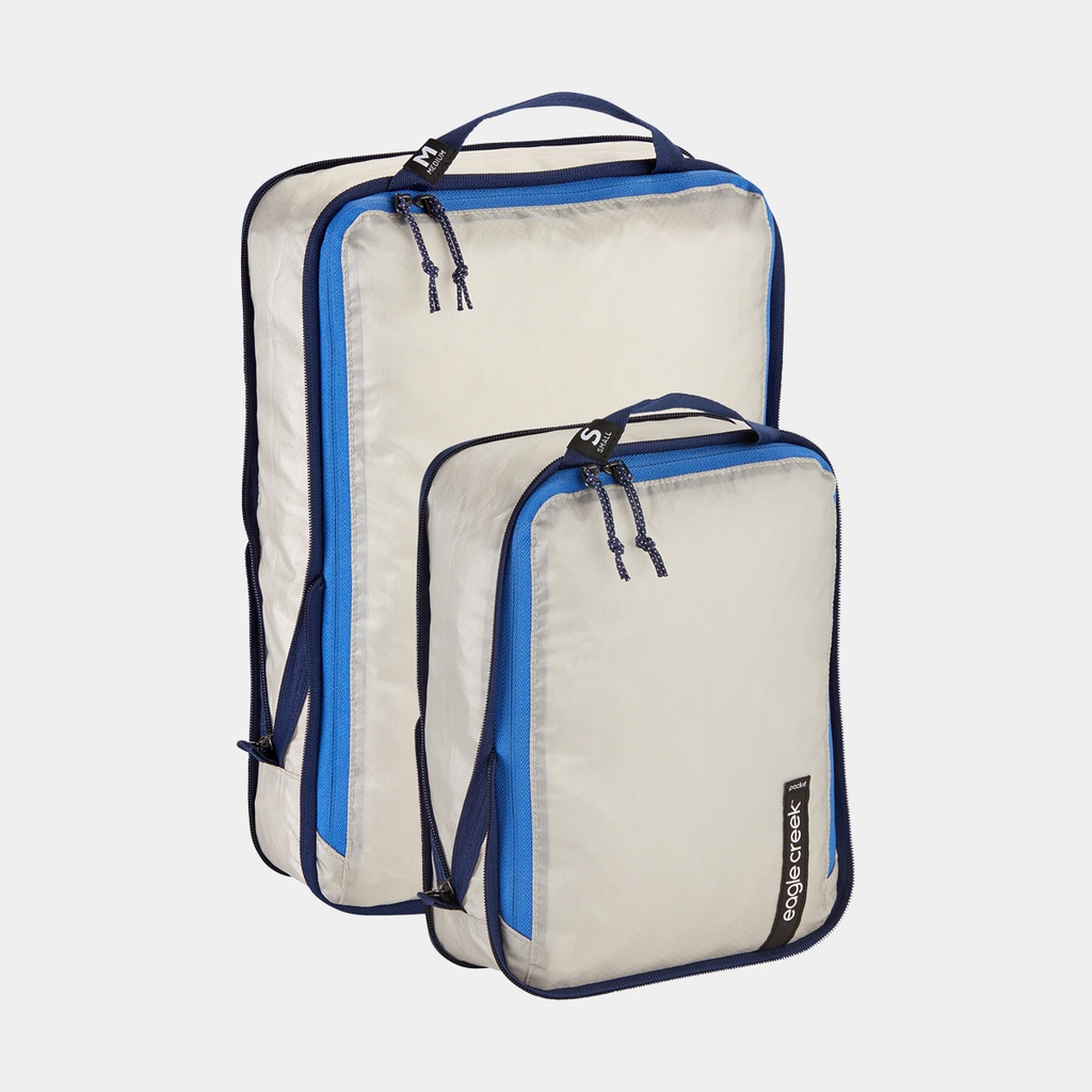 Pack-It Isolate Compression Cube Set S-M Az Blue / Grey