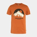 Nature T-Shirt Terracotta Brown