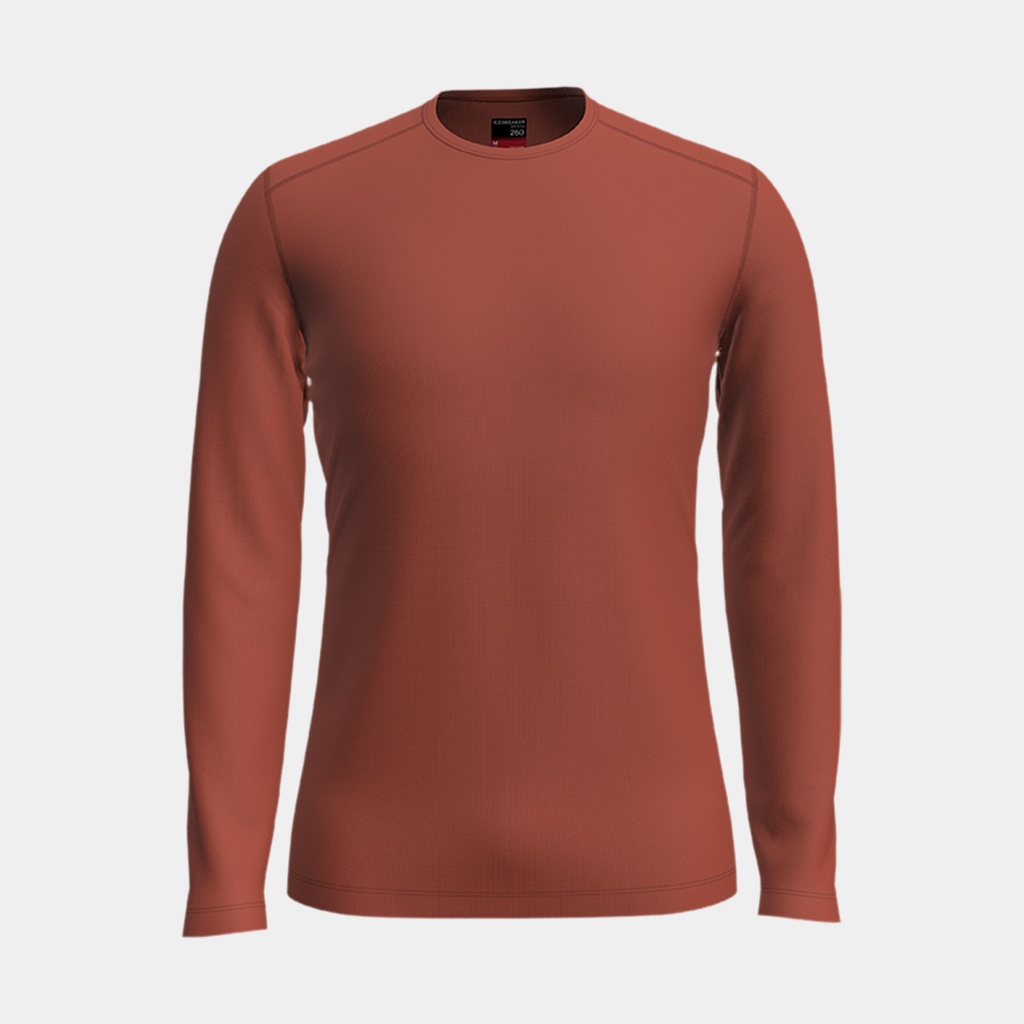 Tech Long Sleeves Crewe 260 Molten