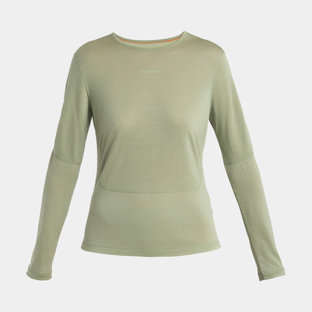 ZoneKnit Energy Wind Long Sleeves Tee 125 Women Lichen