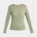 ZoneKnit Energy Wind Long Sleeves Tee 125 Women Lichen