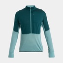 Realfleece Descender Long Sleeves Half Zip 200 Fathom Green / Cloud Ray