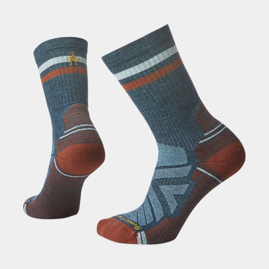 Performance Hike Light Cushion Tube Stripe Crew Women Twilight Blue