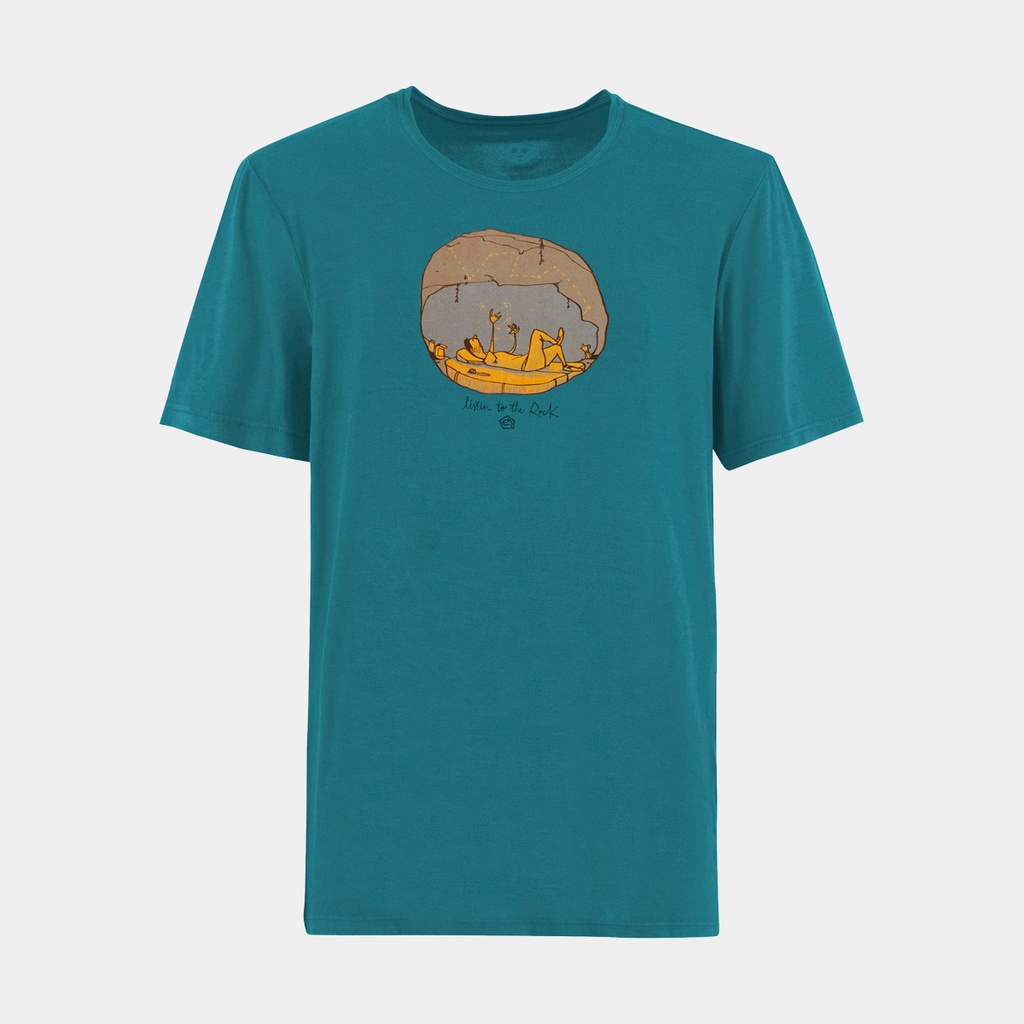 Cave T-shirt Green Lake