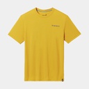 Dawn Rise Graphic Short Sleeves Slim T-Shirt Honey Gold