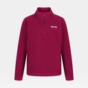 Hot Shot II Half Zip Lightweight Fleece Kids Dark Cerise