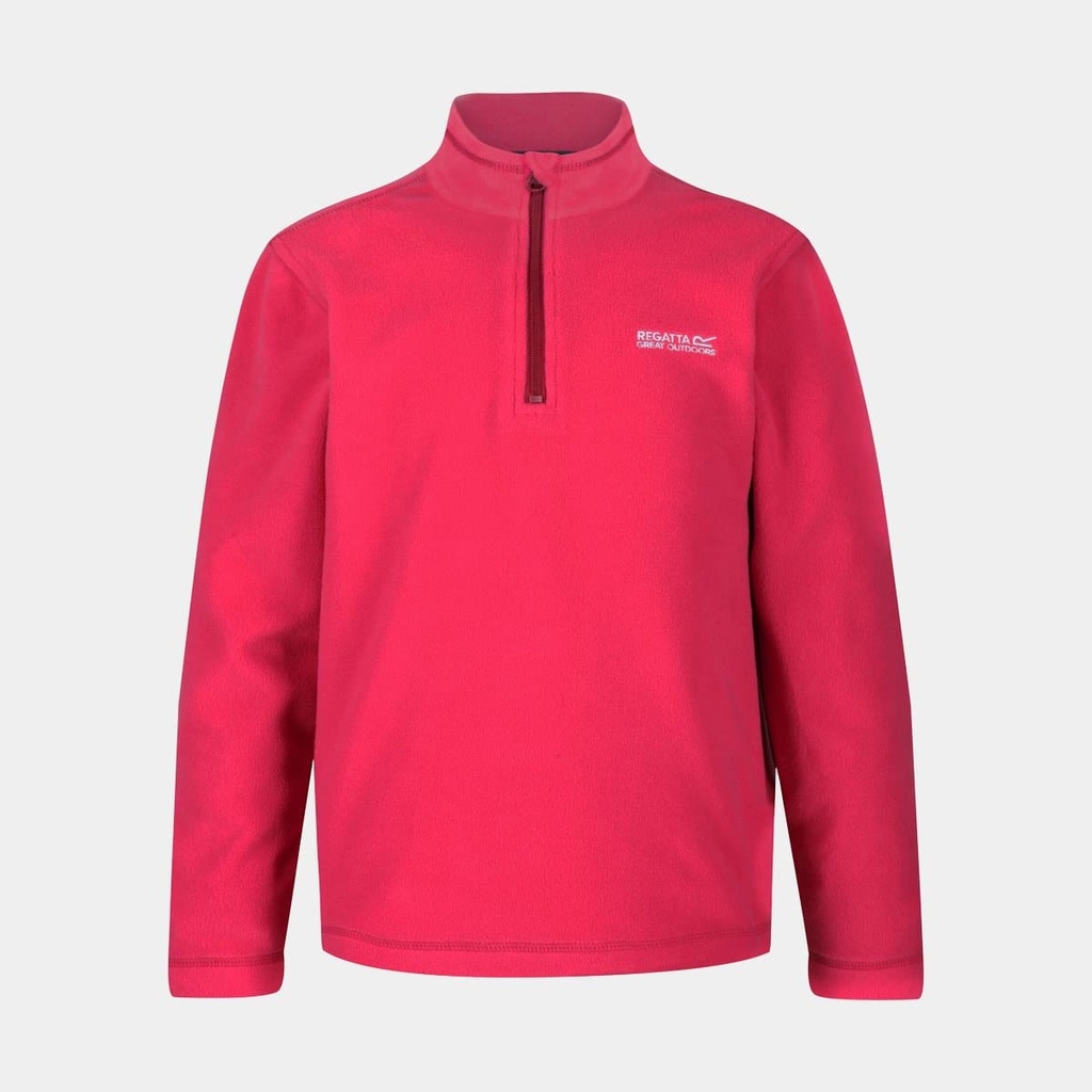 Hot Shot II Half Zip Lightweight Fleece Kids Duchesse Pink