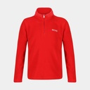 Hot Shot II Half Zip Lightweight Fleece Kids Fiery Red