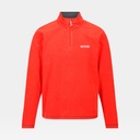 Thompson Half Zip Fleece Burnt Salmon