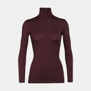 Oasis Long Sleeves Half Zip 200 Women (2024) Redwood