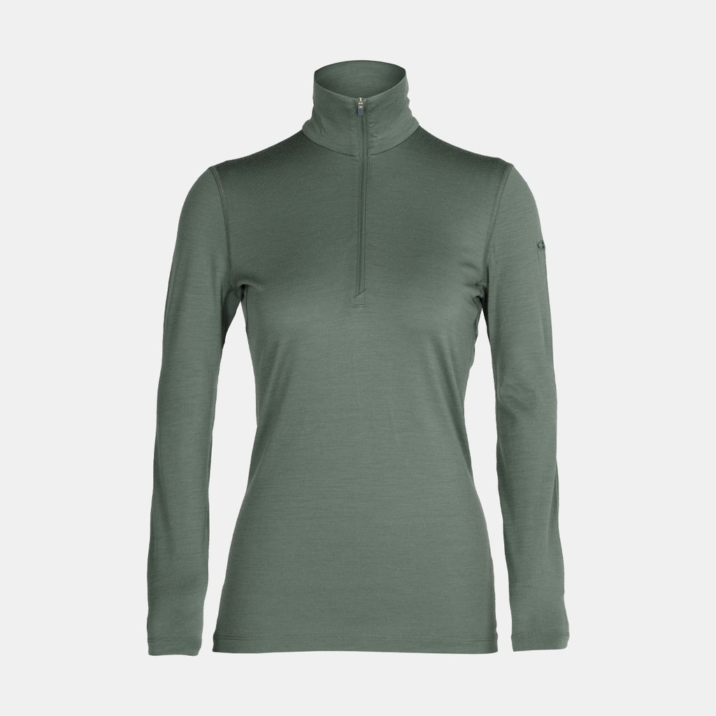 Oasis Long Sleeves Half Zip 200 Women (2024) Sage