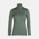 Oasis Long Sleeves Half Zip 200 Women (2024) Sage