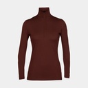 Oasis Long Sleeves Half Zip 200 Women (2024) Espresso