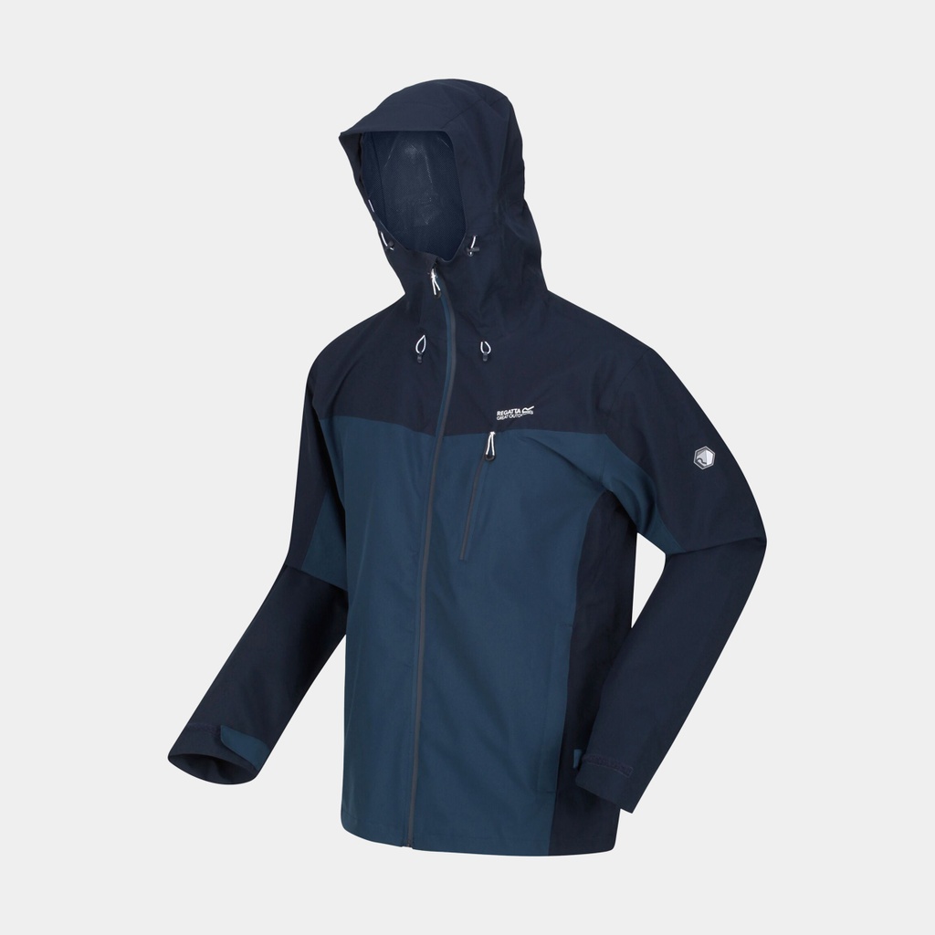 Birchdale Waterproof Hooded Jacket Moonlight Denim