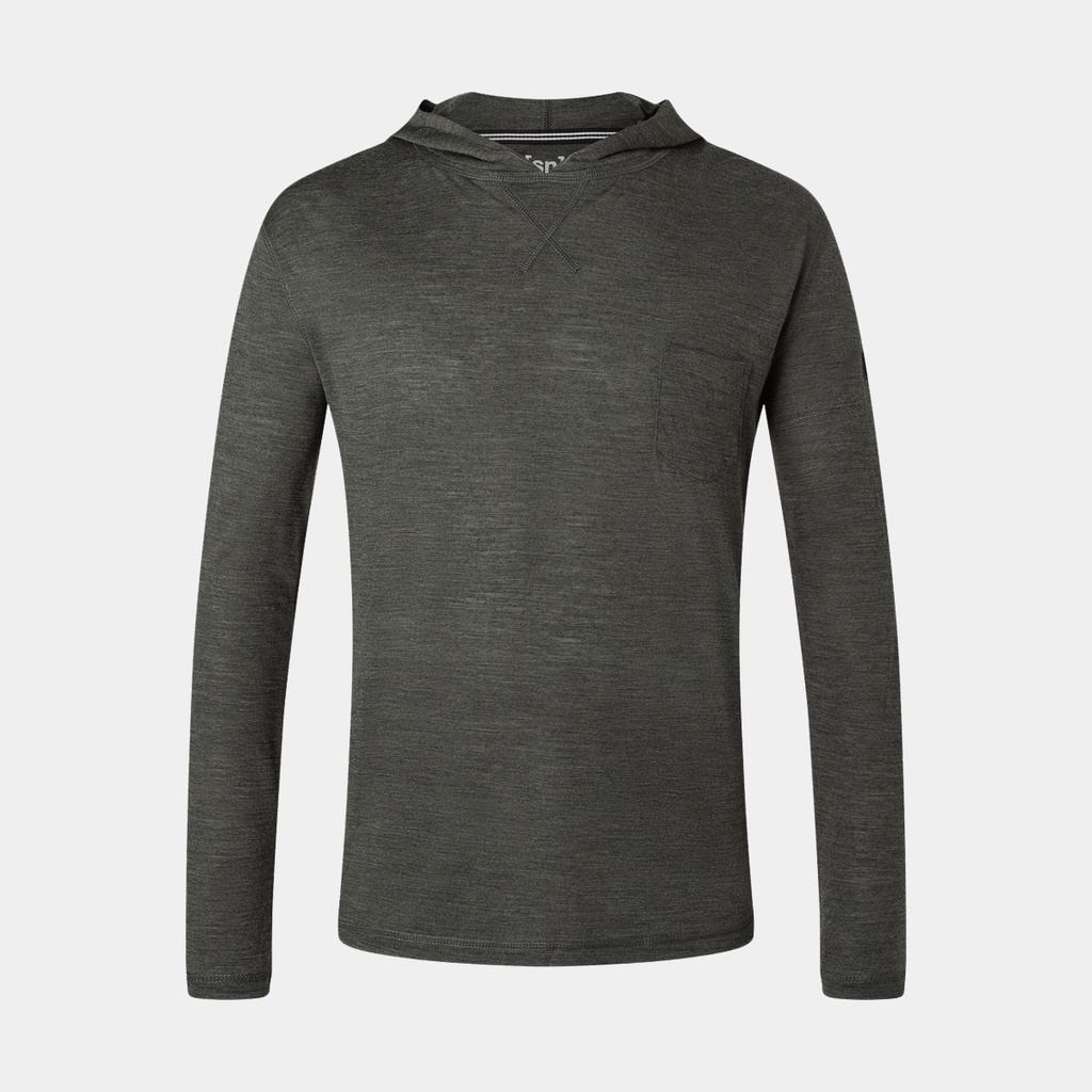 Summer Hoodie Pirate Grey Melange