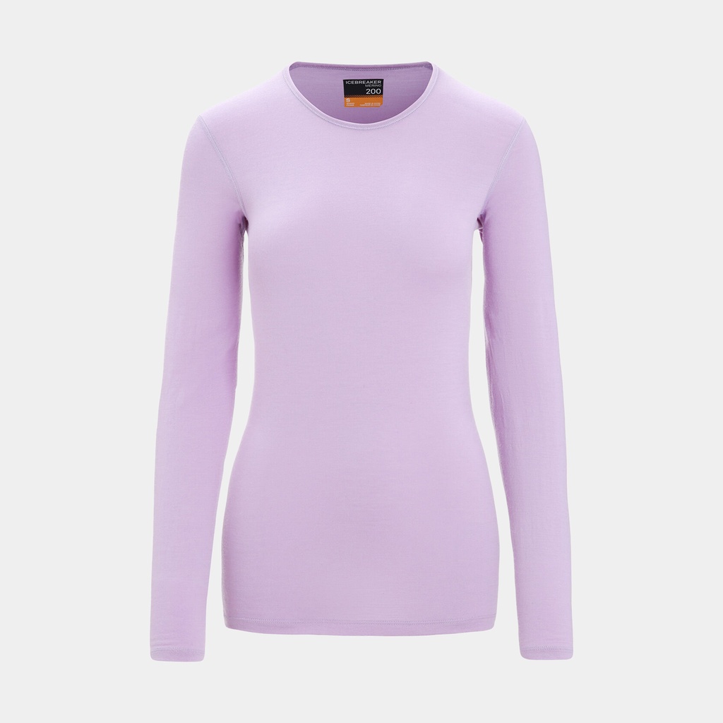 Oasis Long Sleeves Crewe 200 Women Purple / Gaze
