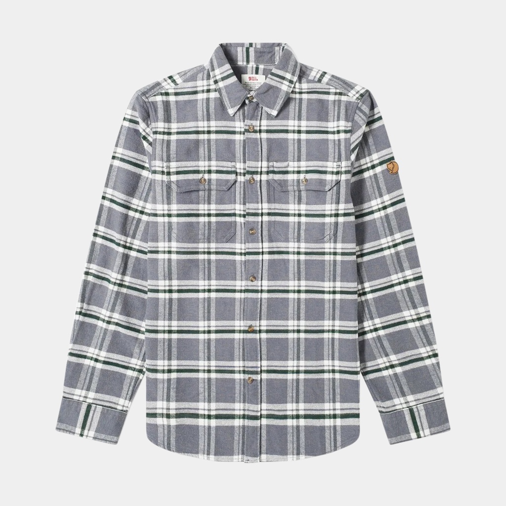 Ovik Heavy Flannel Shirt Dusk