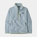 Retro Pile Fleece Marsupial Women Steam Blue