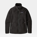 Retro Pile Jacket Black