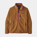 Retro Pile Fleece Marsupial Women Nest Brown w/Amaranth Pink
