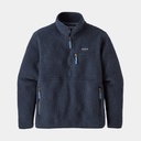 Retro Pile Fleece Marsupial Women New Navy