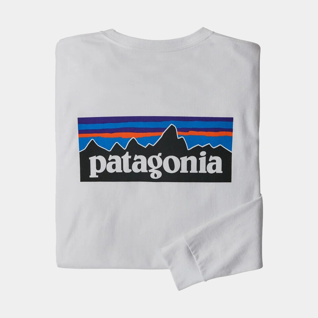 P-6 Logo Responsibili-Tee Long Sleeves White