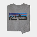 P-6 Logo Responsibili-Tee Long Sleeves Gravel Heather