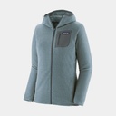 R1 Air Full-Zip Hoody Women Steam Blue