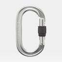 Oval Keylock Screwgate Polished
