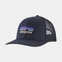 P-6 Logo Trucker Hat Navy Blue