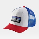 Trucker Hat Kids P-6 Logo White