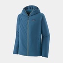 Nano-Air Light Hybrid Hoody Wavy Blue