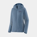Nano-Air Light Hybrid Hoody Women Light Plume Grey