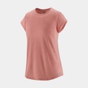 Ridge Flow Shirt Women Sunfade Pink