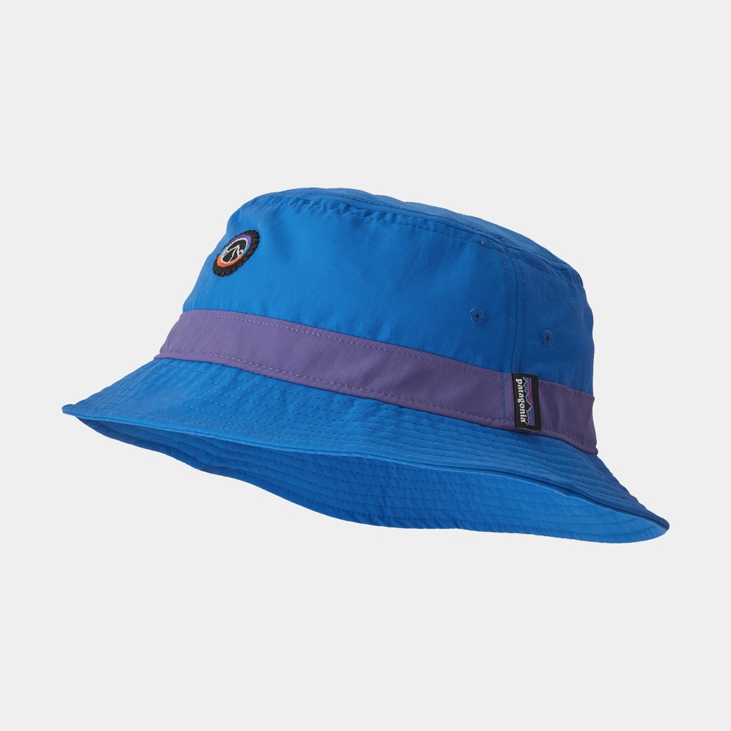 Wavefarer Bucket Hat Fitz Roy Icon: Bayou Blue