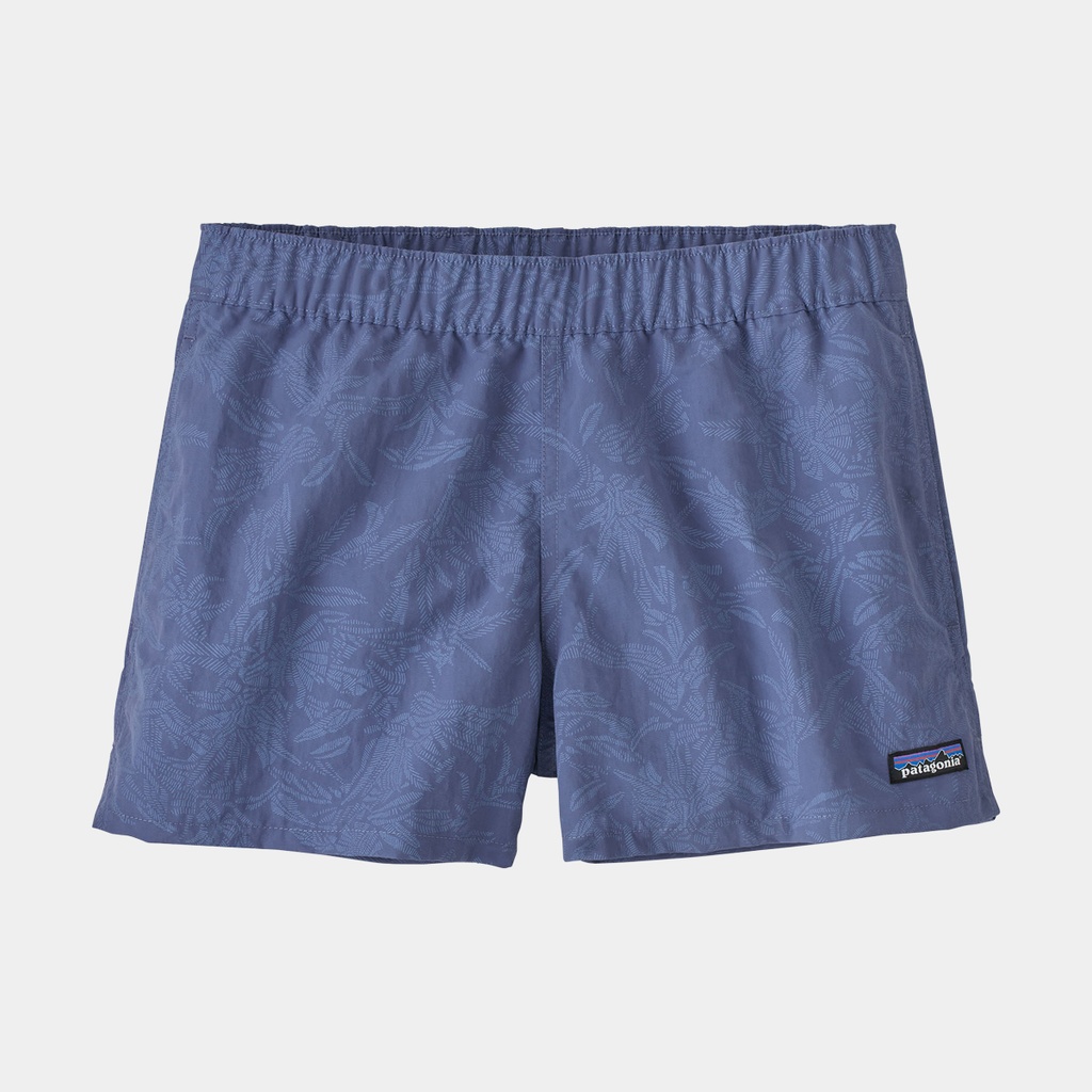 Barely Baggies Shorts 2 1/2″ Women Monkey Flower: Current Blue