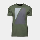 Block Print Mountain Tee Tundra