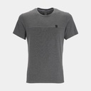 Lateral Short Sleeves Tee Grey Marl