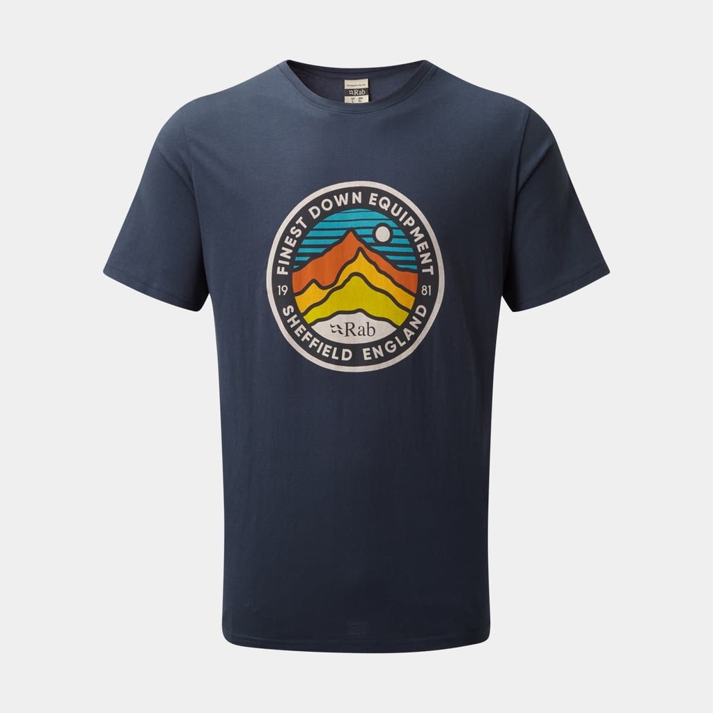 Stance 3 Peaks Short Sleeves Tee Deep Ink