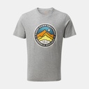 Stance 3 Peaks Short Sleeves Tee Grey Marl