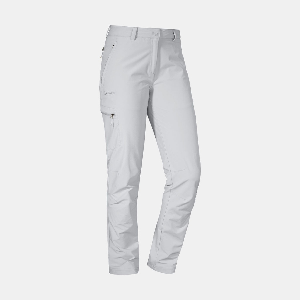 Ascona Pants Women Light Grey