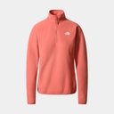 100 Glacier 1/4 Zip Women (2024) Faded Rose