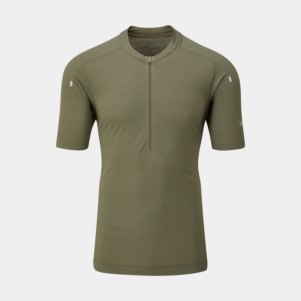 Cindercrino Zip Tee Light Khaki
